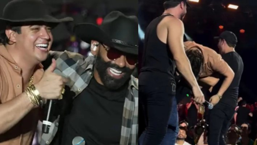 Leitura labial revela o que Natanzinho Lima disse ao ser retirado do palco; veja vídeo