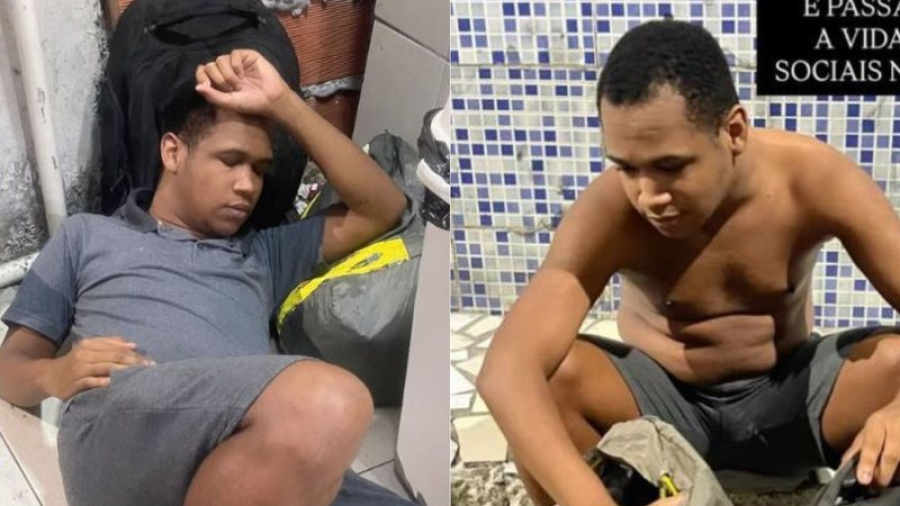 Gabriel Randal diz estar em situação de rua e pede ajuda nas redes: “Sem lugar pra ficar”