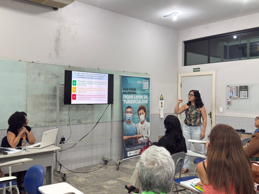 Prefeitura de Ilhéus reforça combate à tuberculose com capacitação de profissionais da Atenção Primária