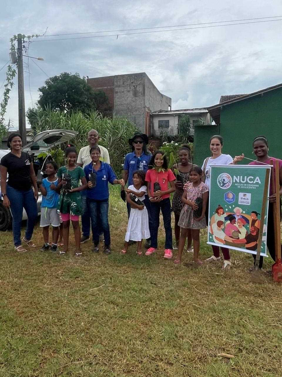 Jovens do NUCA participam de ações para proteção do meio ambiente em Ilhéus