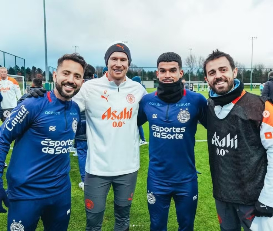 BYD quer promover amistoso entre Manchester City e Bahia: ‘Já fiz o pedido’