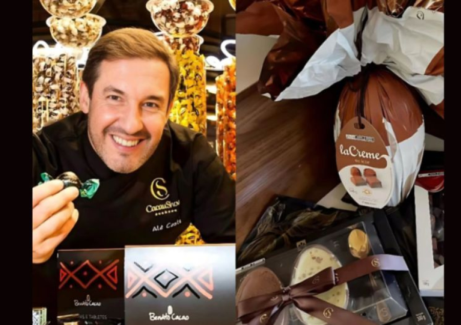 Dono da Cacau Show estoura champagne com funcionários após vender R$ 300 milhões na Páscoa; veja vídeo