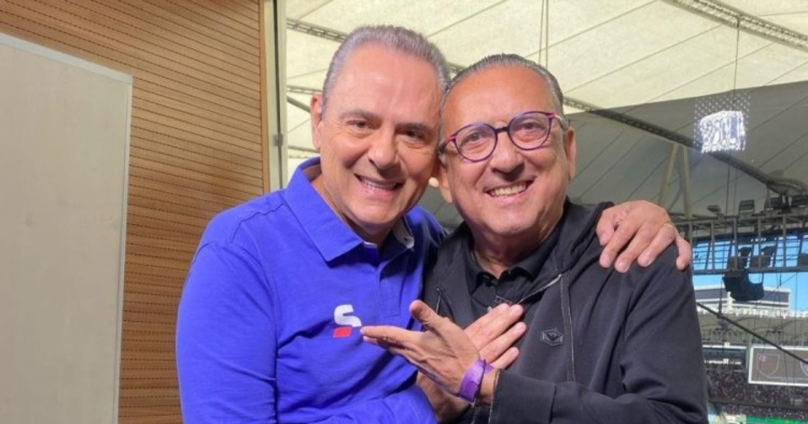 Galvão Bueno se manifesta após diagnóstico de Luis Roberto: 