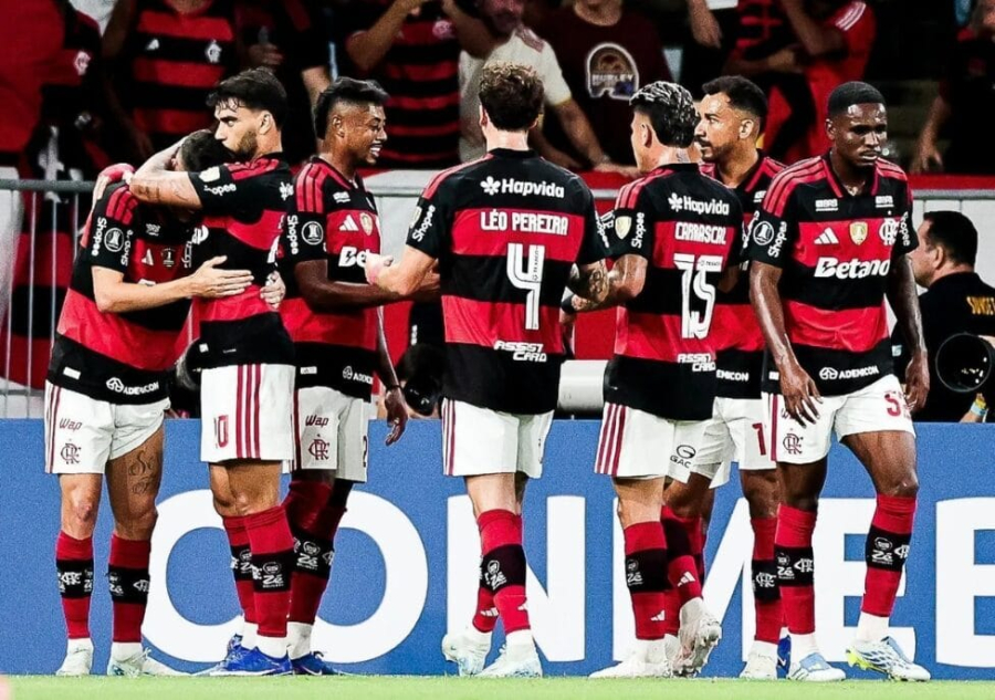 Flamengo goleia Independiente Medellín por 4 a 1 na Copa Libertadores