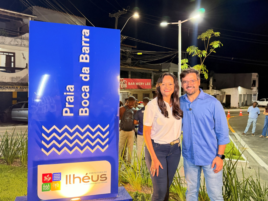 Prefeitura de Ilhéus finaliza obras de pavimentação e iluminação na Avenida Contorno