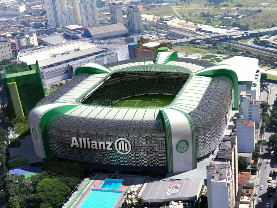 Band proíbe menção a naming rights de arenas de futebol na programação