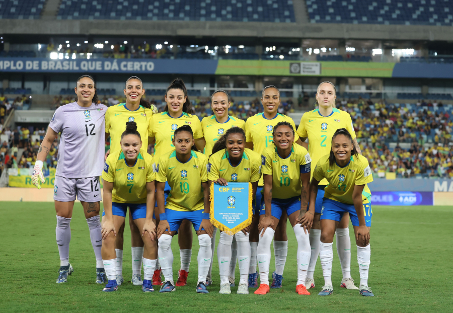 Seleção Brasileira Feminina vence Canadá por 1 a 0 com 100% de aproveitamento