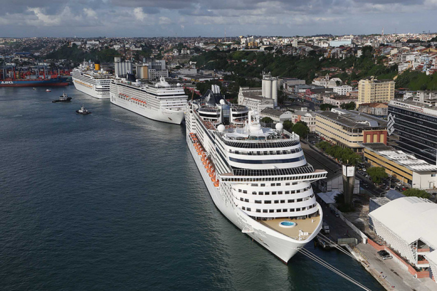 Salvador fecha temporada de cruzeiros com turismo em alta e movimenta R$ 7,6 bilhões no verão