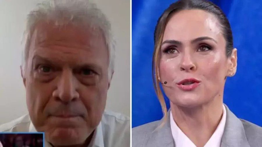 Vídeo: Pedro Bial homenageia Ana Paula Renault ao vivo: 'Tudo nela transborda'