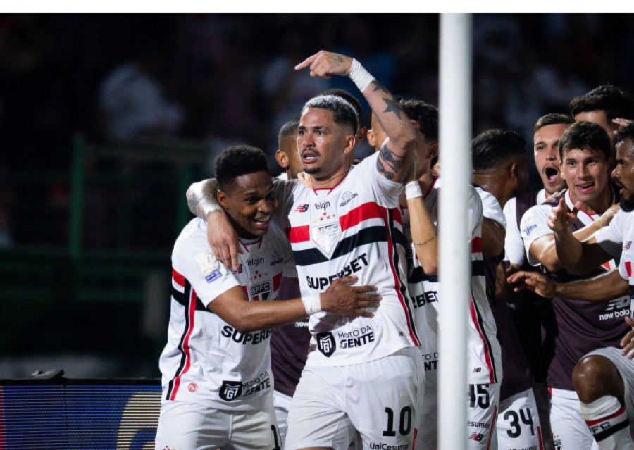 São Paulo vence Mirassol com gol de Luciano e reage no Brasileirão