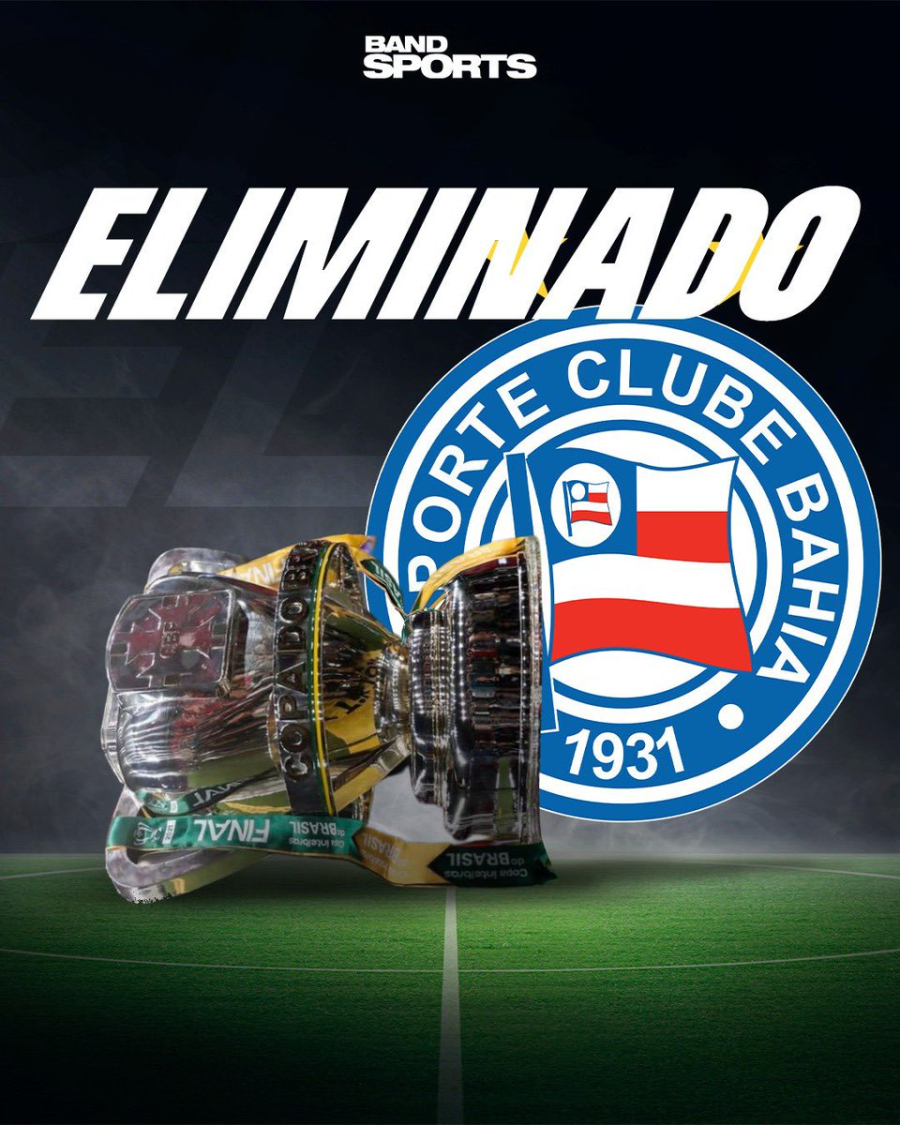 Copa Brasil: Bahia eliminado