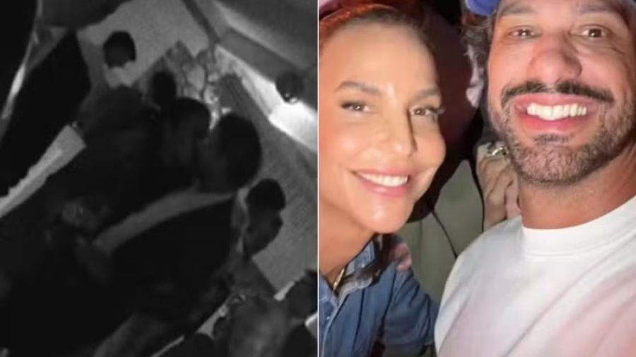 A fila andou! Ivete Sangalo é flagrada aos beijos com novo affair em casamento; assista