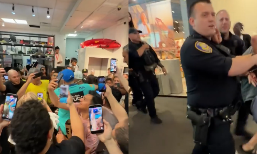 Sósia de Neymar provoca correria e arrasta multidão em shopping nos Estados Unidos