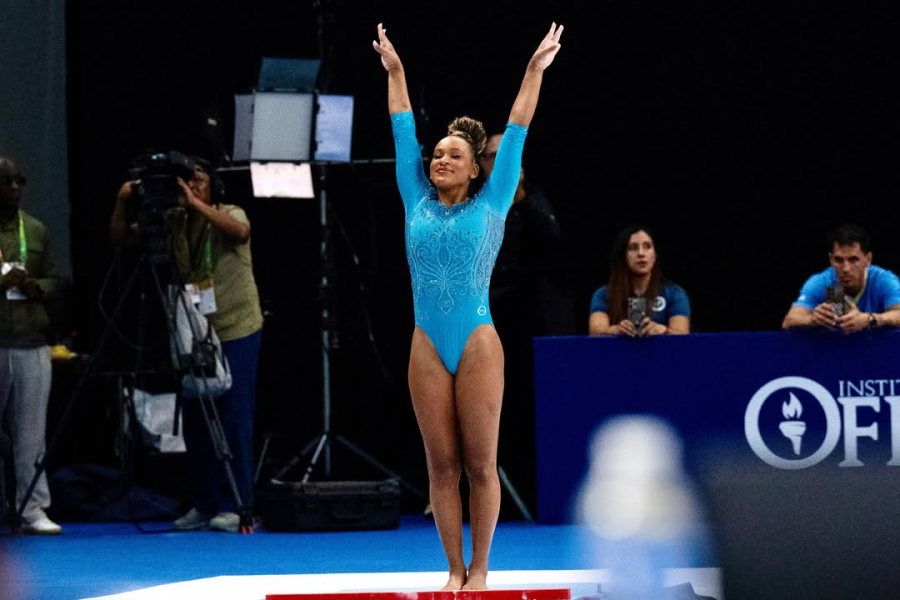 Rebeca Andrade leva o ouro no salto do Pan-Americano do Rio em sua volta às competições